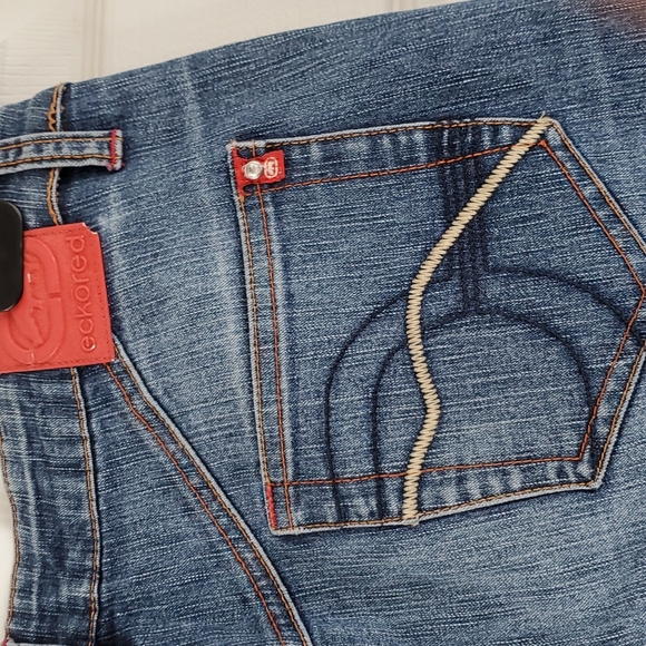 All jeans 2/$20🫦Eckored stretch lower rise flare jeans. Sz 9 perfect condition! - Picture 9 of 15